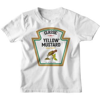 Yellow Mustard Diy Halloween Costume Matching Group Mustard V6 Youth T-shirt - Thegiftio UK