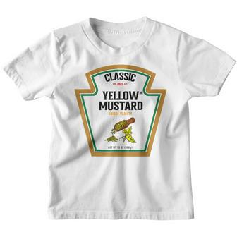 Yellow Mustard Diy Halloween Costume Matching Group Mustard V8 Youth T-shirt - Thegiftio UK