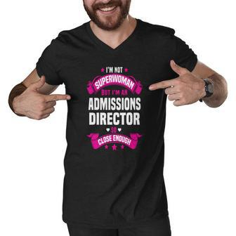 Admissions Director T-Shirts Men V-Neck Tshirt - Thegiftio UK