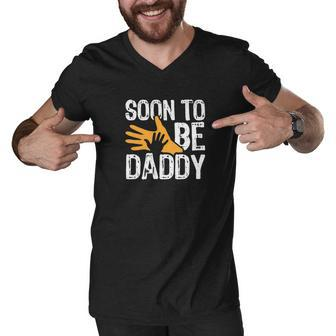 Dad Life Shirts Soon To Be Daddy Father S Christmas Gifts Men V-Neck Tshirt - Thegiftio UK