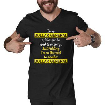 I Am Dollar General Men V-Neck Tshirt - Thegiftio UK
