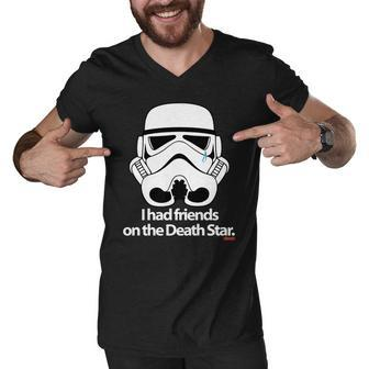 I Had Friends On The Death Star V2 Men V-Neck Tshirt - Thegiftio UK