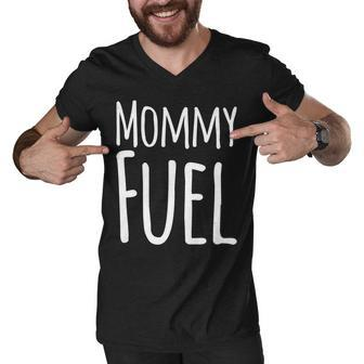 Mommy Fuel Men V-Neck Tshirt - Thegiftio UK