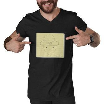 My Unoriginal Leprechaun Amateur Sketch Men V-Neck Tshirt - Thegiftio UK