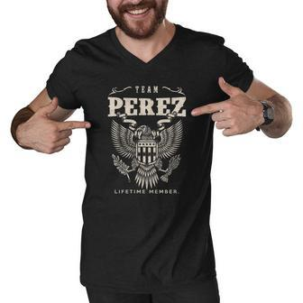 Perez V2 Men V-Neck Tshirt - Thegiftio UK