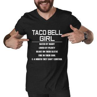 Taco Bell Girl Gift T-Shirt Men V-Neck Tshirt - Thegiftio UK