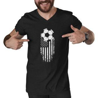 Usa Soccer Kids Shirts Men V-Neck Tshirt - Thegiftio UK