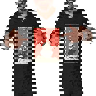 Vintage Japanese Anime Ramen Men V-Neck Tshirt - Thegiftio