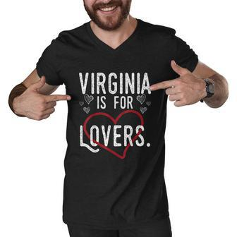 Virginia Lovers Cool Virginia Is For Lovers Gift Men V-Neck Tshirt - Thegiftio UK