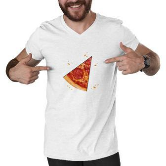Kids Matching Pizza Slice Shirts For Dad And Son Kids Toddler Boy Men V-Neck Tshirt - Thegiftio UK