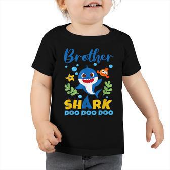 Brother Shark Halloween Christmas Boys Men Family V10 Toddler Tshirt - Thegiftio UK