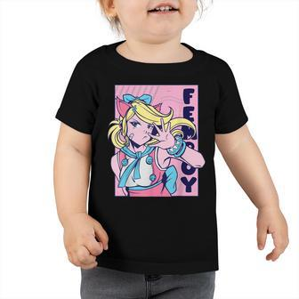 Femboy Anime Cute Little Femboy Toddler Tshirt - Thegiftio UK