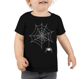 Funny Halloween Spider Web Costume Men Women Kids Toddler Tshirt - Thegiftio UK