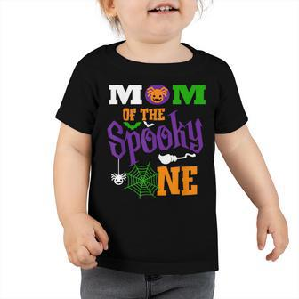 Mom Halloween 1St Birthday Matching Family Spooky One Boy Toddler Tshirt - Thegiftio UK
