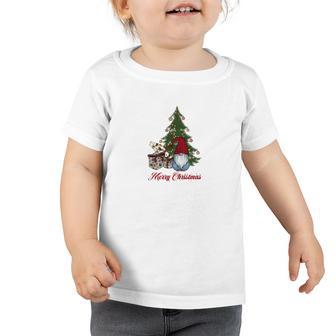 Funny Christmas Gnomes Merry Christmas Toddler Tshirt - Thegiftio UK