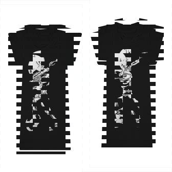 Dabbing Skeleton Soccer Funny Halloween Boys Kids Men Gifts Infant Tshirt - Thegiftio UK