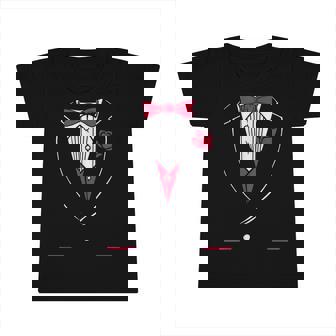 Funny Tuxedo Bow Tie Funny Costume Novelty Men Women Kids Infant Tshirt - Thegiftio