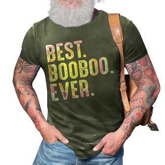 Best Booboo Ever For Men Grandad Fathers Day Booboo Gift For Mens 3D Print Casual Tshirt - Seseable