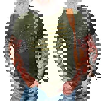 Best Dog Dad Ever American Flag Fathers Day Camouflage Gift For Mens 3D Print Casual Tshirt | Seseable CA