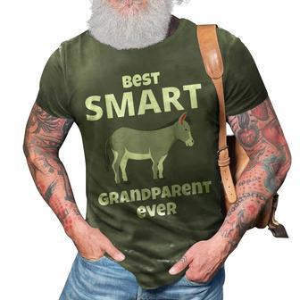 Best Smart Ass Grandparent Ever Funny Sarcastic Family 3D Print Casual Tshirt - Seseable