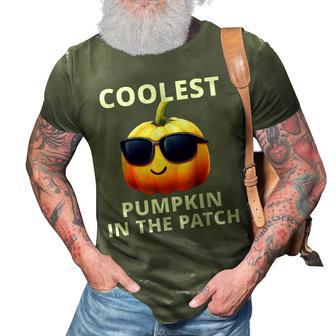 Coolest Pumpkin In The Patch Halloween Kids V2 3D Print Casual Tshirt - Thegiftio UK