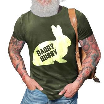 Daddy Bunny Matching Father Dad Papa Men Easter Day Gift For Mens 3D Print Casual Tshirt | Mazezy