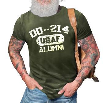 Dd214 Alumni Us Military Patriotic Retired 3D Print Casual Tshirt | Mazezy