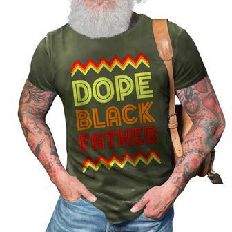 Father Dad Daddy Poppa Father´S Day Black Fatherhood Stepdad Gift For Mens 3D Print Casual Tshirt | Mazezy