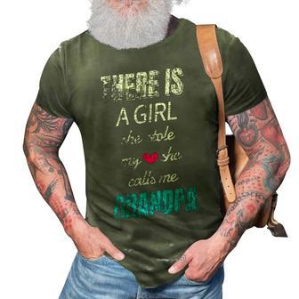Fathers Day Grand Daddy Grand Daughter 3D Print Casual Tshirt | Mazezy