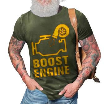 Funny Check Engine Light Boost Mechanic 3D Print Casual Tshirt | Mazezy