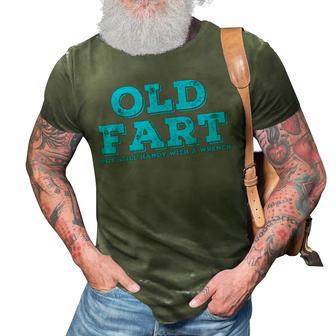 Funny Old Fart But Still Handy Mechanic T Gift For Mens 3D Print Casual Tshirt | Mazezy