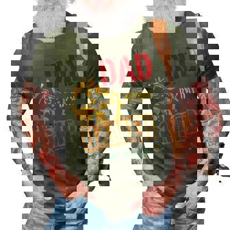 Game Dad Fathers Day Gift Dad By Day Gamer By Night Gaming 3D Print Casual Tshirt | Mazezy