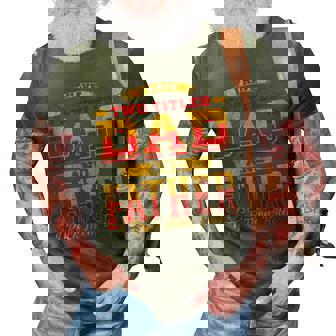 I Have Two Titles Dad And Father And I Rock Them Both Gift For Mens 3D Print Casual Tshirt | Mazezy