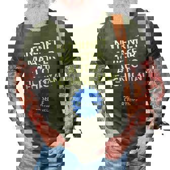 Internet Mechanic Funny Car Unique Car Gift 3D Print Casual Tshirt | Mazezy