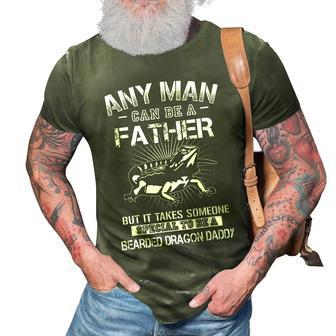 Take Special Father To Be Bearded Dragon Daddy 3D Print Casual Tshirt | Mazezy