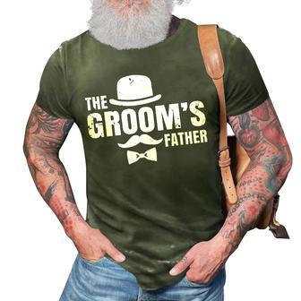 The Grooms Father Wedding Costume Father Of The Groom 3D Print Casual Tshirt | Mazezy