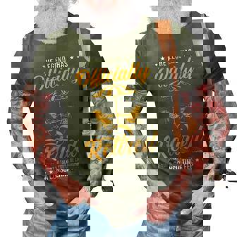 The Legend Has Retired Consulting Fee Veteran Consultant 3D Print Casual Tshirt - Seseable