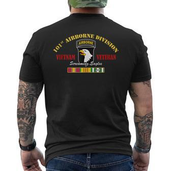 101St Airborne Division Vietnam Veteran Men's T-shirt Back Print - Seseable