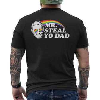 2022 Mr Steal Yo Dad Men's Back Print T-shirt | Mazezy