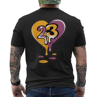 23 Drip Heart Brotherhood 1S Unisex Matching Men's Back Print T-shirt | Mazezy