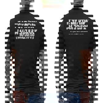 I Am 27394 Days Old - Happy 75Th Birthday T Shirts Men's Back Print T-shirt | Mazezy