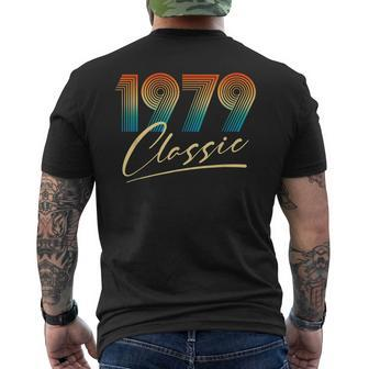 40Th Birthday 1979 Classic Men's Back Print T-shirt | Mazezy