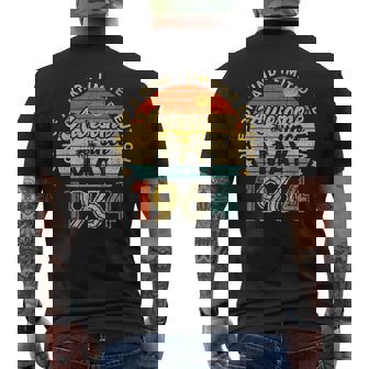 59 Years Old Gifts Awesome Since May 1964 59Th Birthday Mens Back Print T-shirt - Seseable