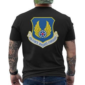 Air Force Materiel Command Veteran Us Air Force Veterans Day Men's T-shirt Back Print - Seseable