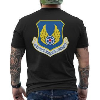 Air Force Materiel Command Veteran Us Air Force Veterans Day V2 Men's T-shirt Back Print - Seseable