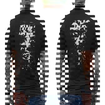 Aries Af Astrology March April Birthday Zodiac Men's Back Print T-shirt | Mazezy