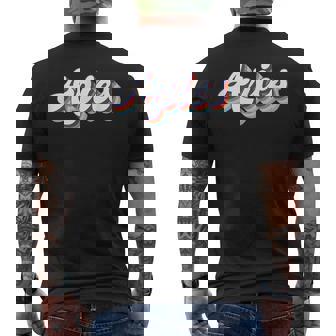 Aries Zodiac Astrology March April Birthday Men's Back Print T-shirt | Mazezy