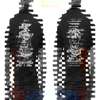 As A Hurst Ive 3 Sides Only Met About 4 People Mens Back Print T-shirt - Seseable