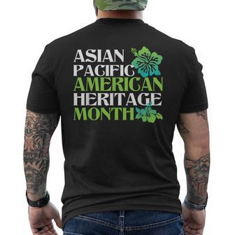 Asian American And Pacific Islander Heritage Month Funny Mens Back Print T-shirt | Mazezy
