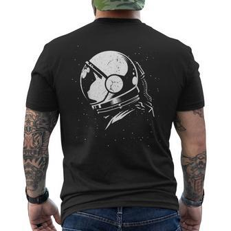 Astronaut Catronaut Cat Astronaut Space Spaceman Men's T-shirt Back Print - Seseable